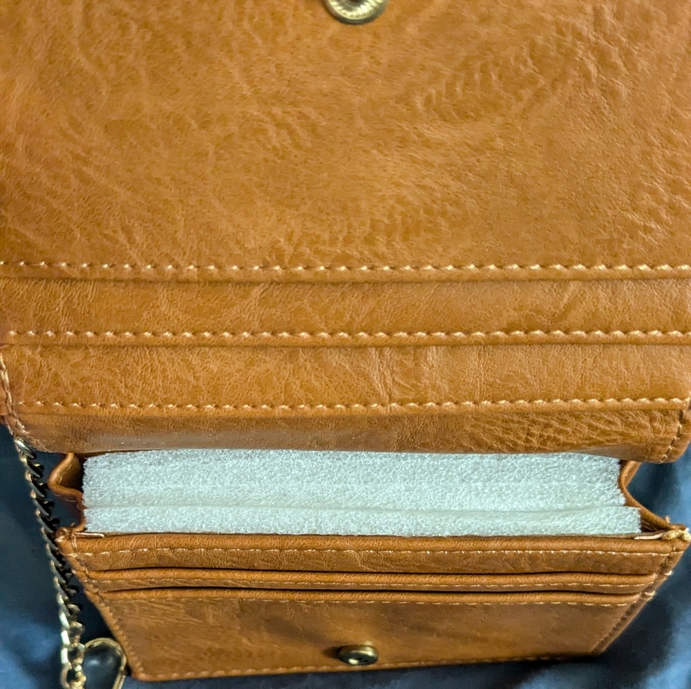 AHDORNED Camel Studded Hobo with Wallet - Picture 5 of 7